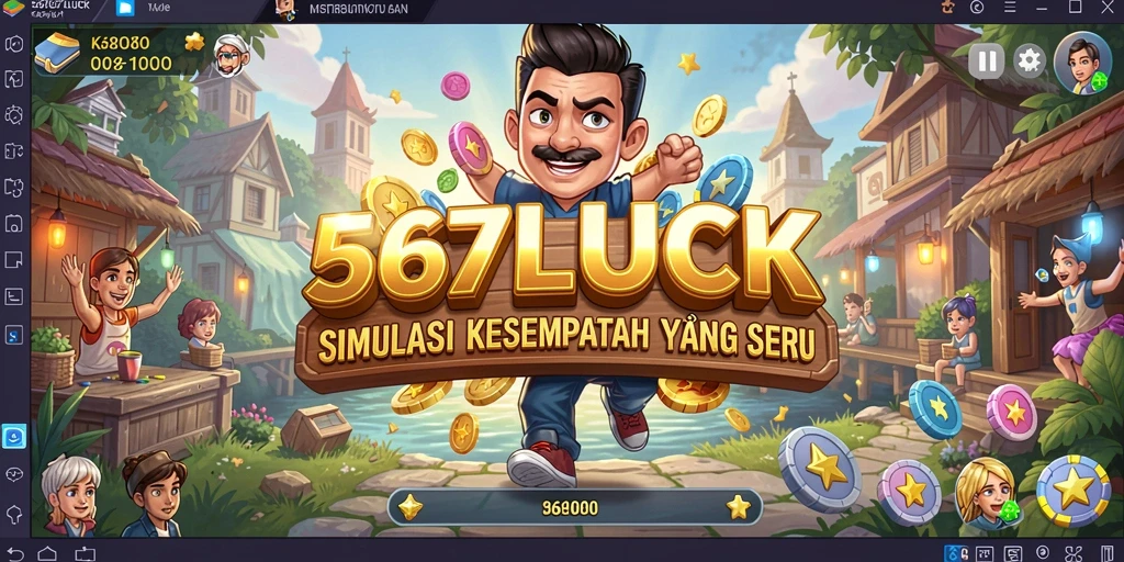 Tampilan gameplay interaktif yang seru di 567LUCK.