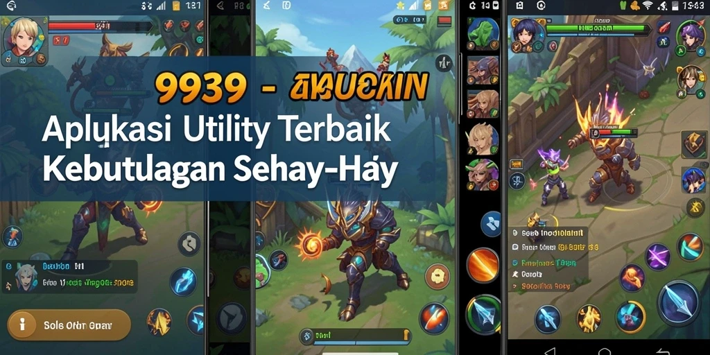 Tampilan antarmuka aplikasi Utility 9939 yang user-friendly.