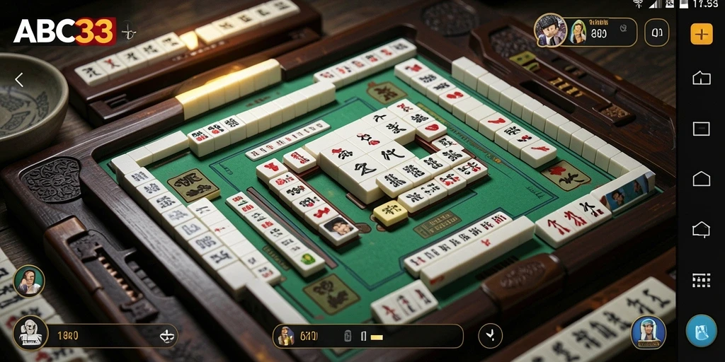 Gameplay seru Mahjong di ABC33 dengan grafis menawan.