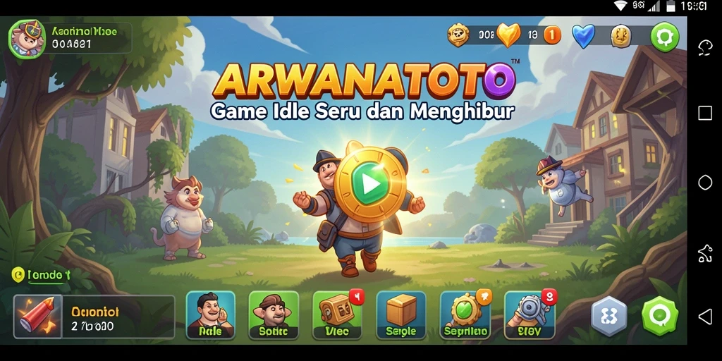Tampilan gameplay <strong>ARWANATOTO</strong> yang menarik dan menenangkan.