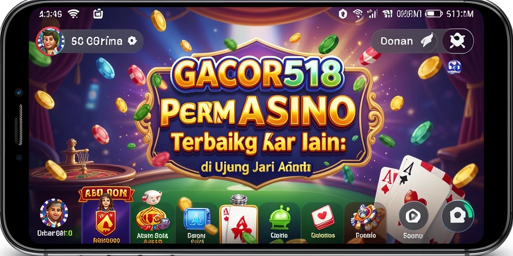 Tampilan seru dari gameplay Kasino GACOR518 yang menegangkan.