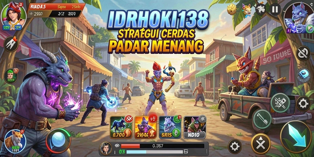 Tangkapan layar utama IDRHOKI138 menampilkan aksi strategi yang mendebarkan.