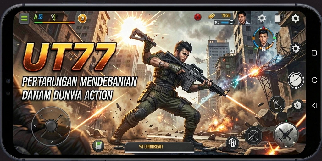 Tampak Gameplay UT77 yang Intense dan Mengasyikkan.